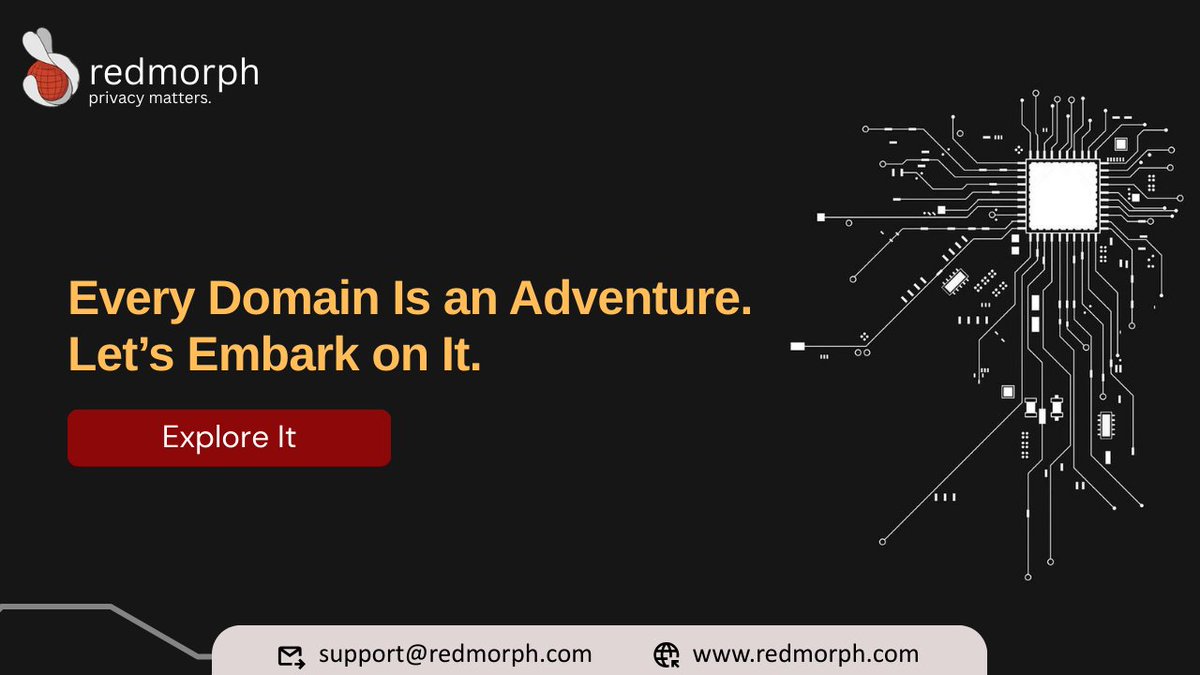 RedmorphPrivacy's tweet photo. 🌍Every domain is an adventure. Let’s embark on it. 
🔗 Learn more: https://t.co/BqgHvQmSOx

#CyberSecurity #ThreatIntelligence #DomainIntelligence #WebIntelligence
#SOC #DevOps #SecurityOperations #CloudSecurity #InfoSec
#DigitalRisk #AttackSurface #RedMorph https://t.co/ynStBXVzj1