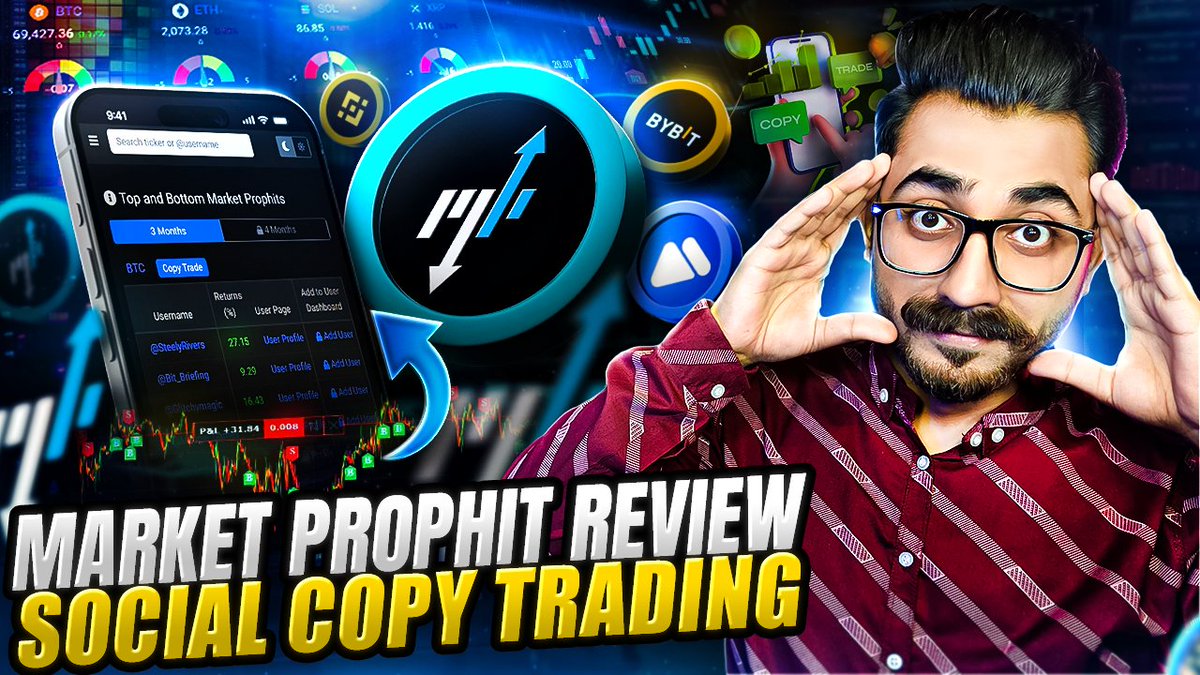 Just published a deep dive on Market Prophit — an AI-driven crypto intelligence platform that scores and ranks X/Twitter crypto accounts purely on performance, not followers or hype.

Covered:
• Smart Money vs Crowd Sentiment
• Social media account copy trading
• Inverse copy