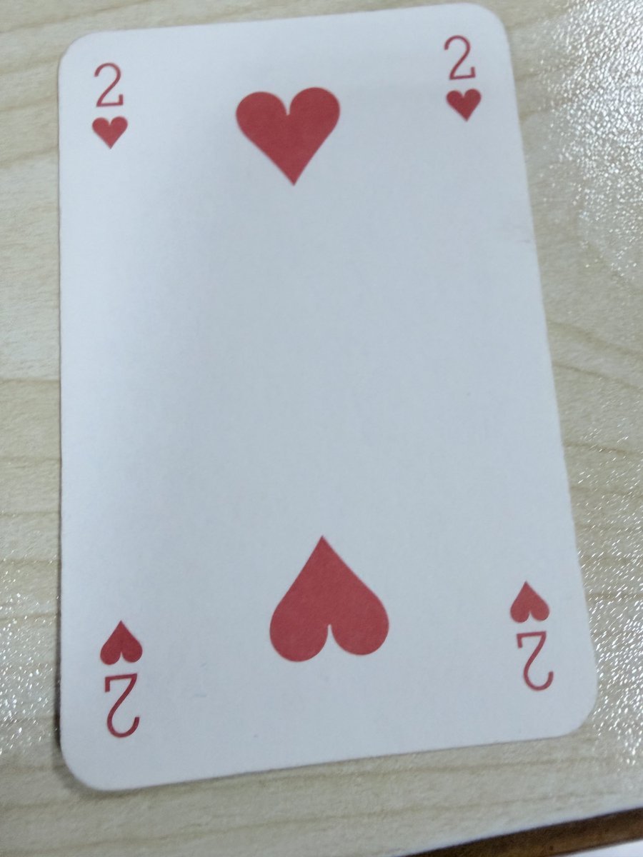 Şu kart dünyanın en kötü iskambil kartı olabilir mi hiçbir değeri yok