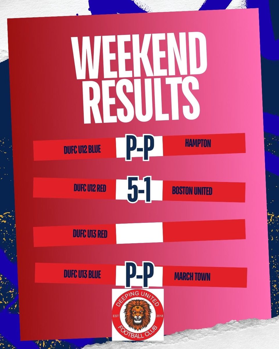 Deeping United F.C tweet media