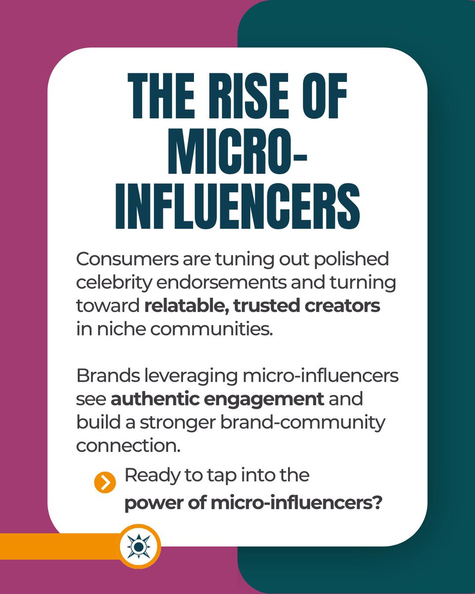 TindCreative's tweet photo. Marketing Trend: Influencer marketing is shifting big time this year — and it’s all about authentic, community‑driven voices. People trust real recommendations from creators who actually know their niche — not scripted promo lines. https://t.co/VMNc50QUZf