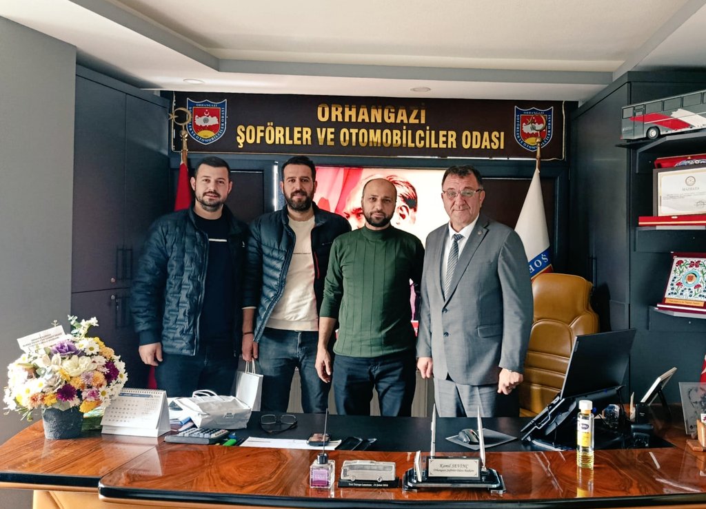 Bilgilendirme ziyaretlerimiz kapsamında temsilciliğimizin Ramazan faaliyetleri hakkında Orhangazi Şoförler ve Otomobilciler Odası Başkanı Kamil SEVİNÇ'i ziyaret ettik. Bizleri kabul ettikleri için teşekkürlerimizi sunuyoruz.