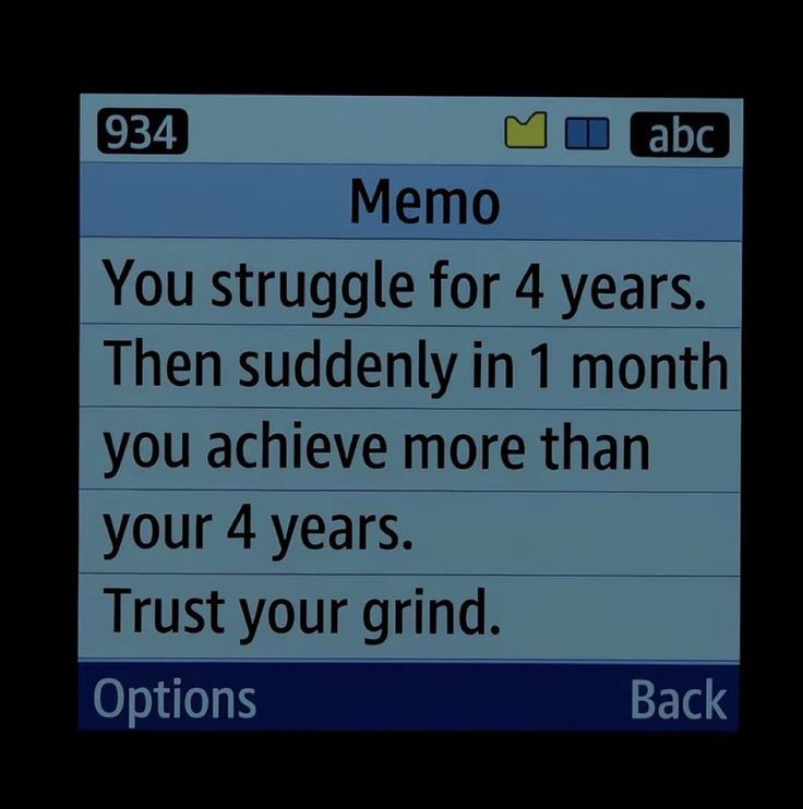Your time is coming.
