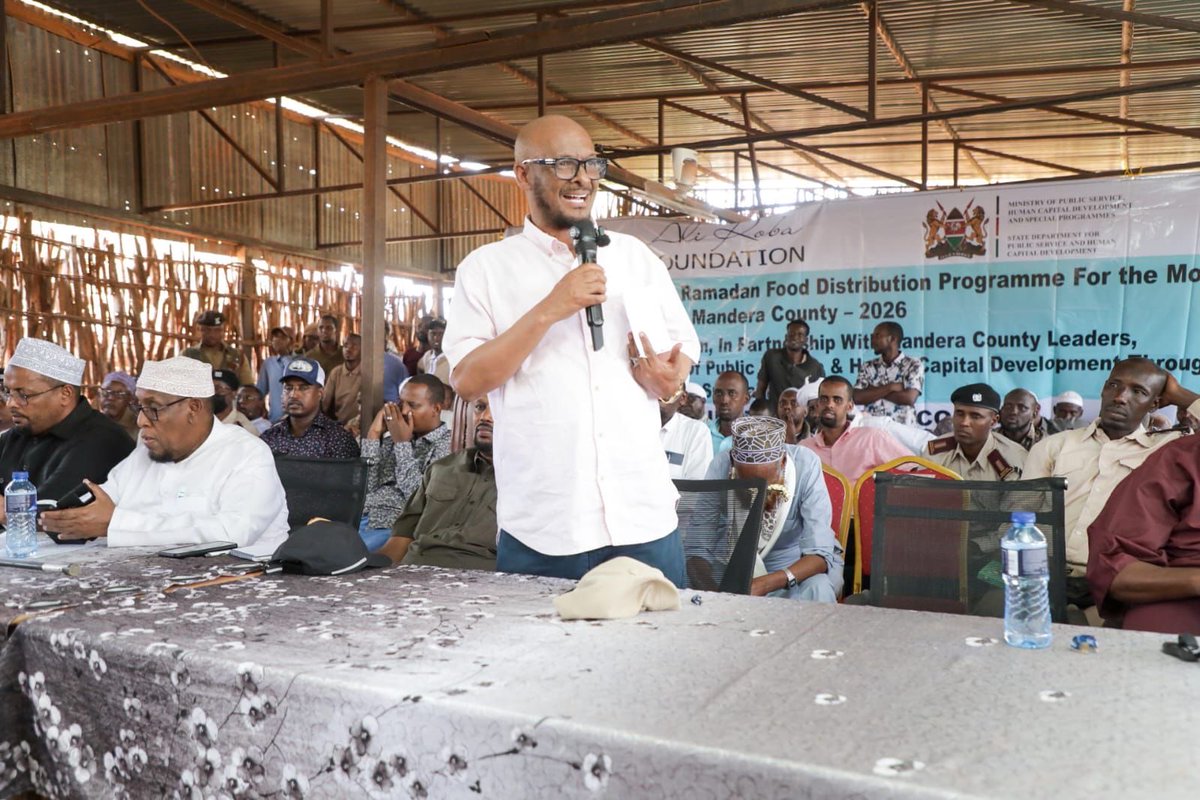 Hon. Abdul Haro (Kore)- MP, Mandera South tweet media