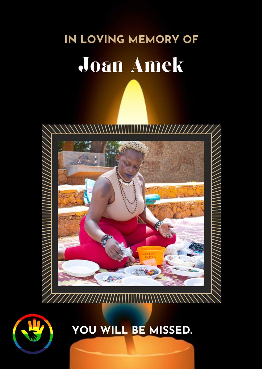 It is saddening knowing your no more our mentor Joan Amek. We stand with <a href="/RellaWFug/">Rella Women's Foundation</a> in this tough time. <a href="/Samanthaholy97/">Samantha Jordans</a> <a href="/QueerUganda/">Queer Women Leaders Uganda</a> #lbqwomxn #rip #restinpeace #angels #sad