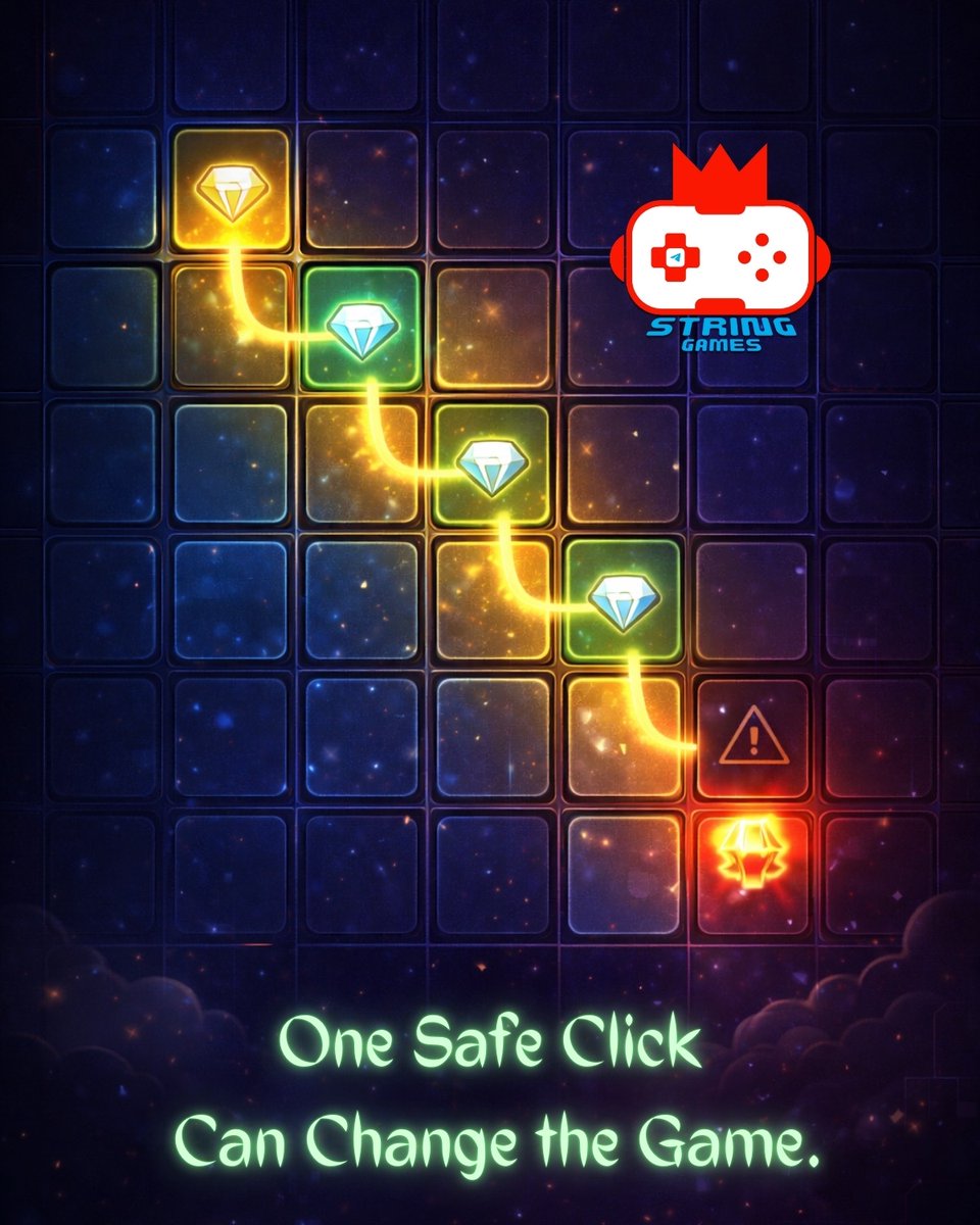 StringGames_'s tweet photo. ๐ฑ๏ธ One Safe Click
๐ฏ Can Change the Game.
Make the right move and unlock the win ๐๐
๐ https://t.co/nVPUnp41fv
#StringGames #FreeToPlay #OnlineGame #TelegramGame #PlayToEarn #CryptoGaming #IdleRewards https://t.co/AqT5Kv5Bkd