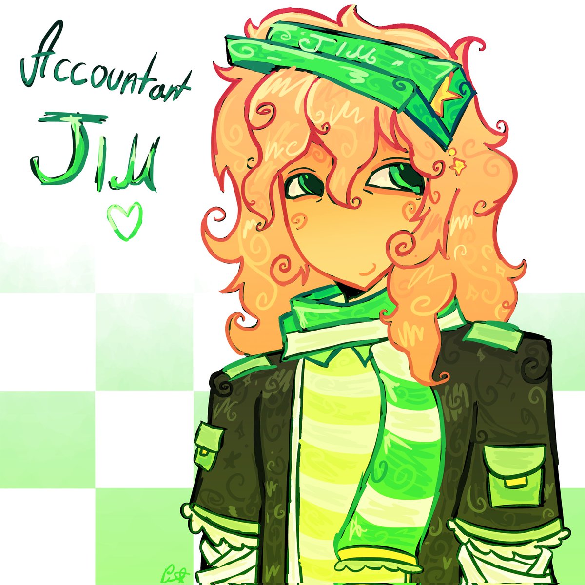 lloser_Yay's tweet photo. Accountant Jim Because I love him okay...?? #BlockTales and mostly a doodle okay..? https://t.co/XaLwWW7Gsw