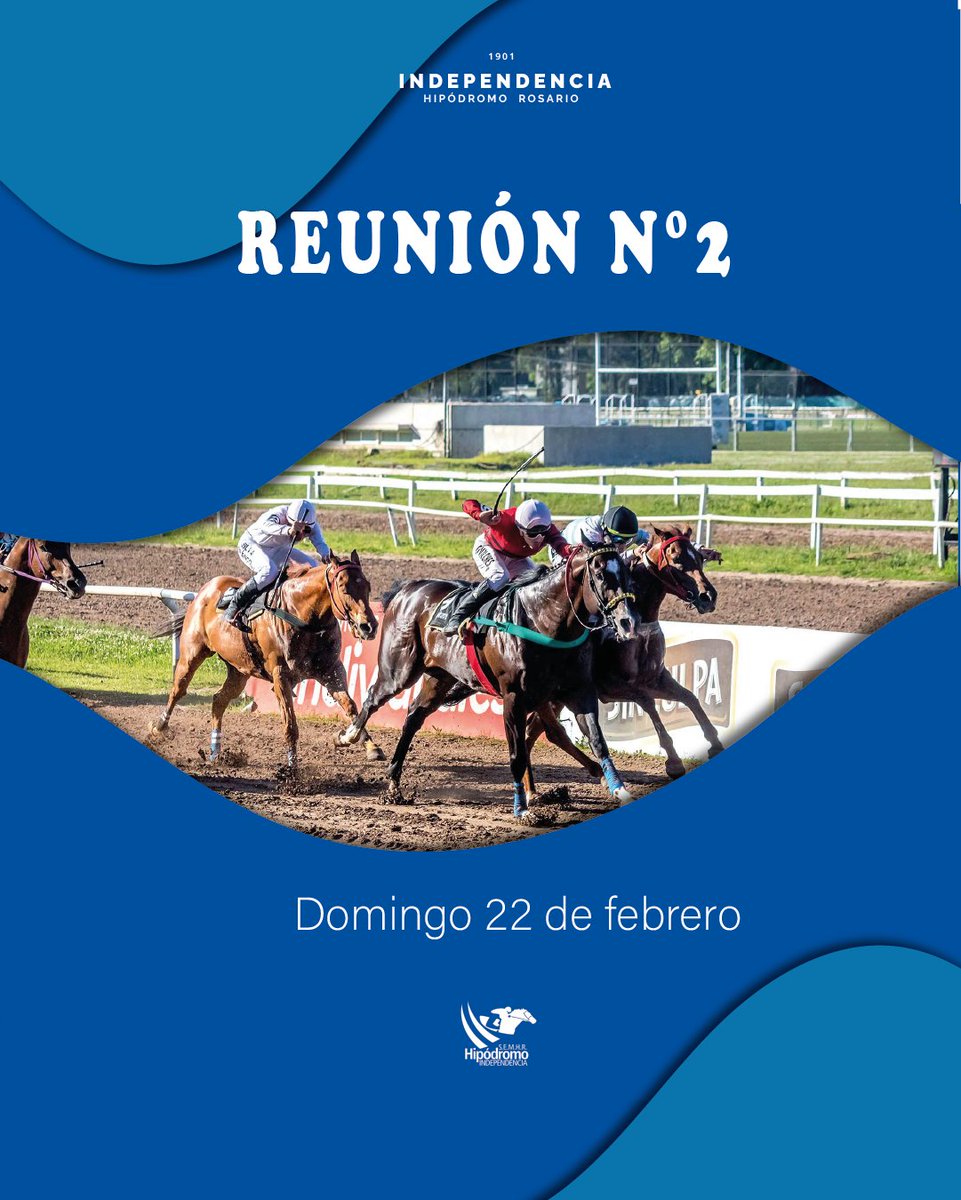 📆La próxima Reunión Hípica del año se llevará adelante el domingo 22 de febrero.
📲 Jugá online: encontrá el link de descarga de la app en nuestra bio.
#hipica #rosario #carrerasdecaballos
