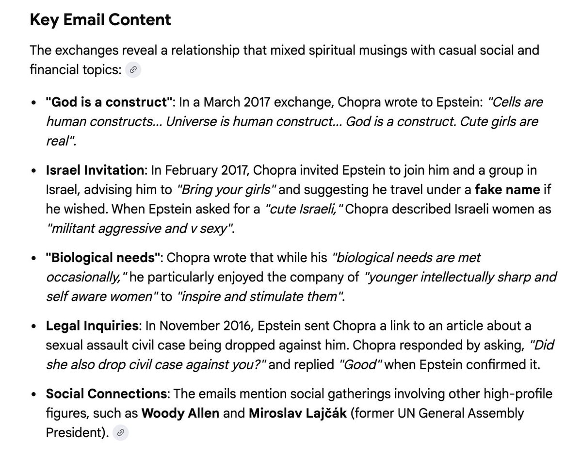 SWAP905's tweet photo. @DeepakChopra Fraud. People need to know about him.
#eipsteinfiles https://t.co/a1YvLZcokt