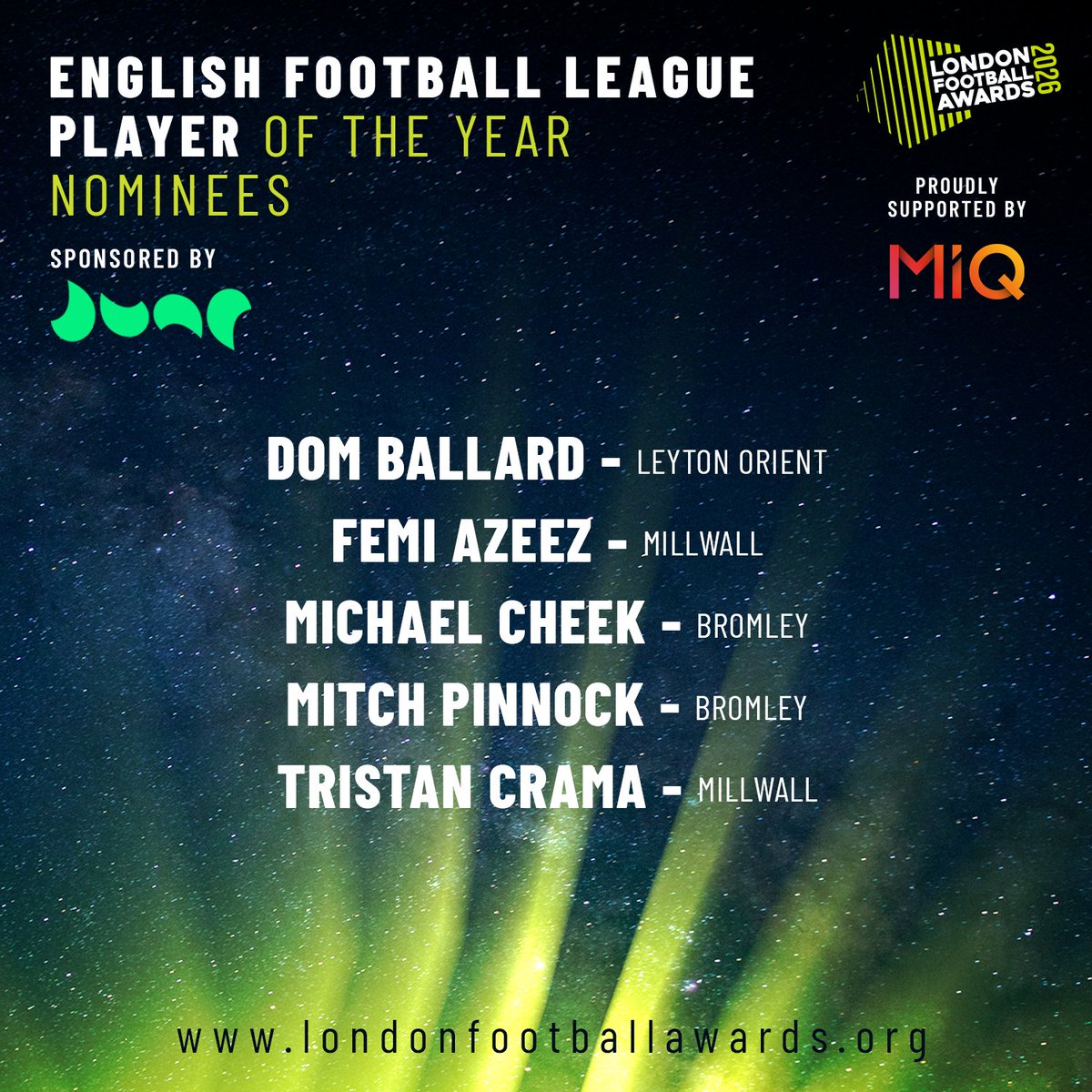 London Football Awards tweet media