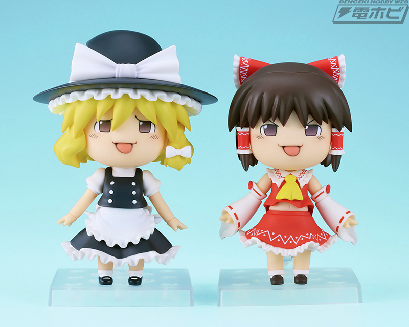 【今日の話題】いつでも、どこでも、ゆっくりしていってね!!!「#ねんどろいどもあ」シリーズから『#東方Project』ゆっくり霊夢、ゆっくり魔理沙が立体化！

hobby.dengeki.com/news/2895740/