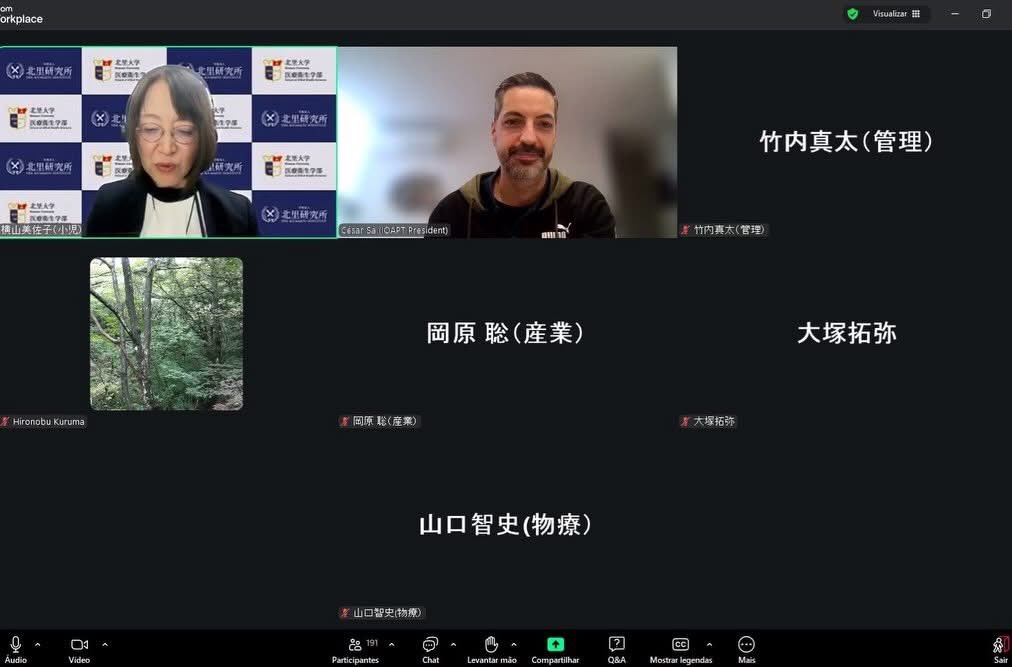 IOAPT_AquaticPT's tweet photo. IOAPT did a webinar organized by the Japanese Society PT, under the theme “IOAPT and the Latest Evidence in Aquatic Physiotherapy Practice”, by President @cesar_sa84 .
Thank you to JSPT and all participants for strengthening global collaboration in aquatic physiotherapy 💧📚🇯🇵🌏 https://t.co/kIvZeuDvB9