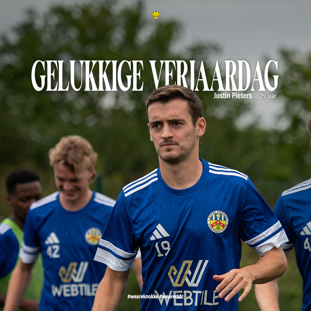 Hard werkend aan zijn terugkeer en 29 jaar vandaag! 💪

Gefeliciteerd, Justin! 🥳

#weareknokke #wearerkfc