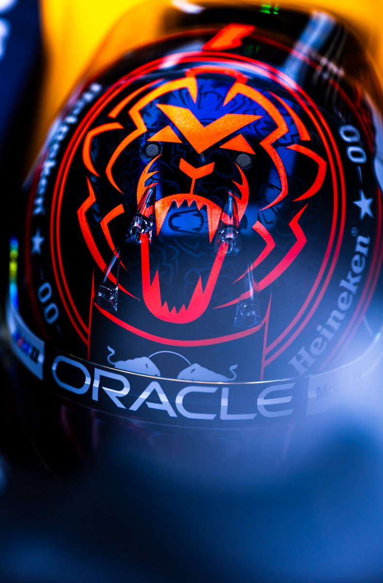redbullracing's tweet photo. Ready for another year of 🦁 lids 😮‍💨 

#F1 || #RedBullRacing https://t.co/2WB9mbMrLp