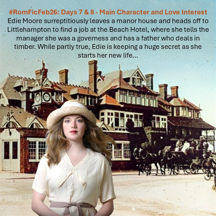 FCapaldiBurgess's tweet image. #RomicFeb26 Days 8 &amp;amp; 9: Introduce your main character &amp;amp; love interest
Main character and love interest from A New Start at the Beach Hotel...
#RomanticFiction #RomanceReads #HistoricalRomance
