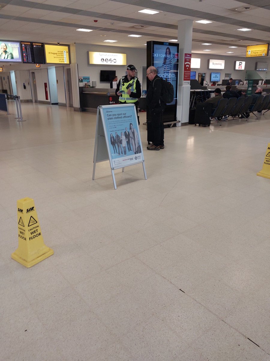 You never know when we might deploy. We use a range of assets <a href="/ABZ_Airport/">Aberdeen Airport ✈️</a> to help #KeepPeopleSafe but our most important asset is you! Be our eyes and ears, support our specially trained #ProjectServator officers as we look for suspicious behaviour! #TeamWork