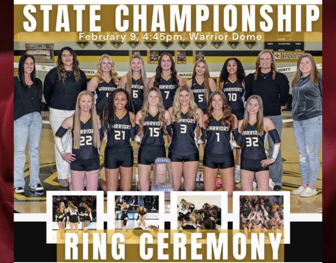 ava_haygood's tweet photo. State Championship Ring Ceremony Day!!!!!!! @ChampionsSA16 https://t.co/CK8svR6mil