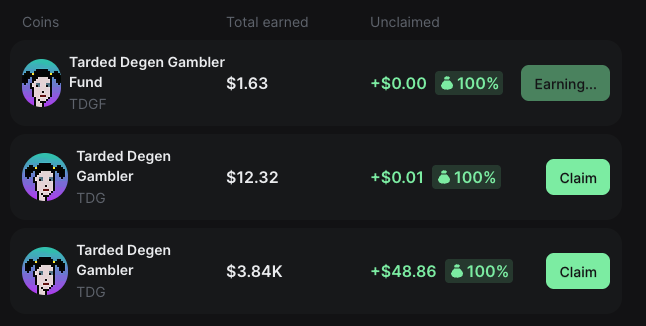 Tarded Degen Gambler tweet media