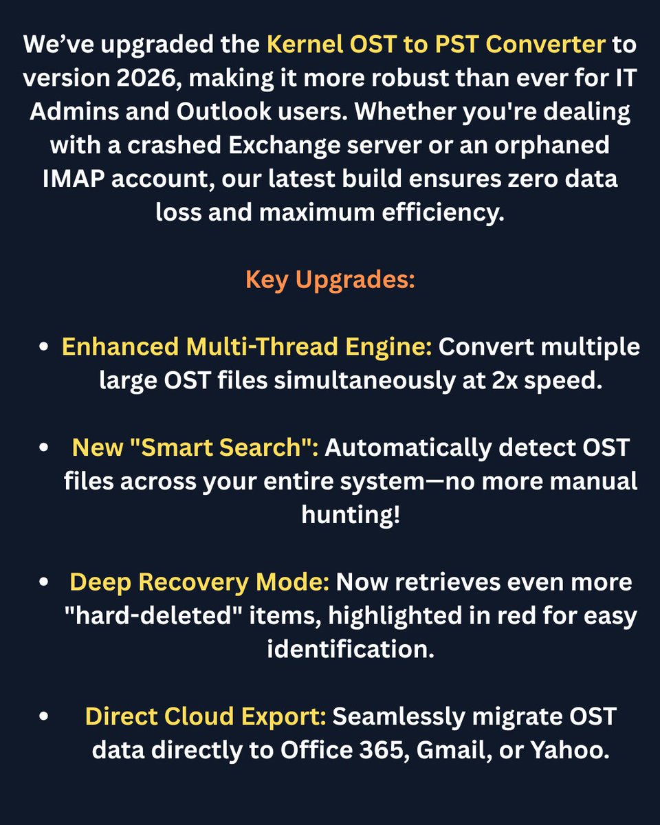 Kernel Data Recovery tweet media