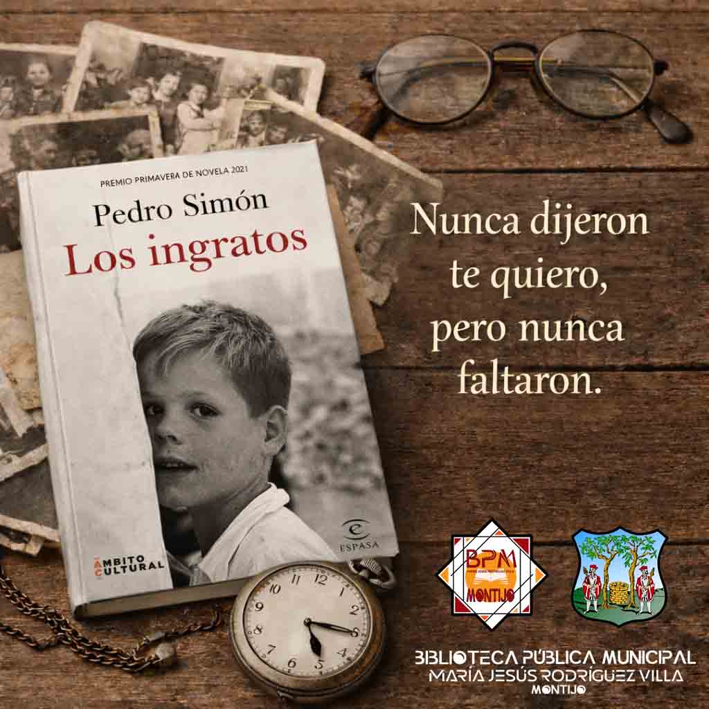 BiblioMontijo's tweet photo. “Nunca dijeron te quiero, pero nunca faltaron.”
Así de cerca nos ha tocado Los ingratos, de Pedro Simón, el libro que esta semana debatimos en nuestros clubes de lectura📚
#LecturasQueMarcan #LosIngratos #MontijoLee https://t.co/DI99IErNvO