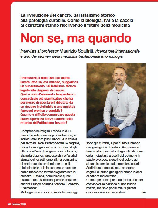 ScaltritiLab's tweet photo. Grazie a Vita e Salute WEB https://t.co/dFeLimrpzc per l’intervista. https://t.co/EXnXeuRzGz