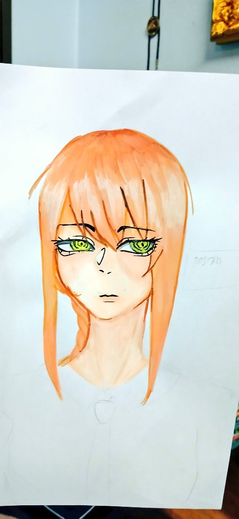 warawatcha45309's tweet photo. Makima is  listening. #chainsawmanfanart #makimai #art https://t.co/gJXmVmIGs5
