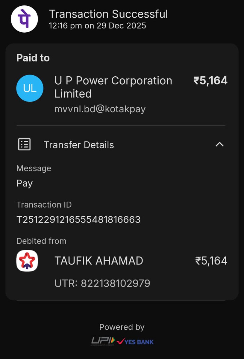 ASHOKKUSHW88002's tweet photo. @SE_KUSHINAGAR @PuVVNLHQ @UPPCLLKO @aksharmaBharat @EMofficeUP @AKSharmaOffice ओट्स में पूरा पेमेंट करने के बाद भी मेरा पेमेंट अपडेट नहीं हुआ है दिक्कत दिया है सुधारना नहीं है बल्कि अपडेट करवाना है https://t.co/wm97LfruTK