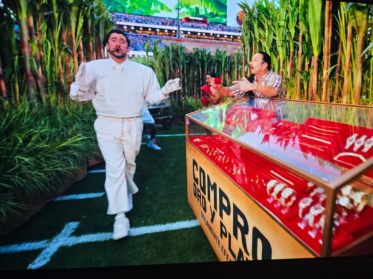 CicadaTheMovie's tweet photo. So stoked to see part of our Cicada! Family, @RexxRobert in the #SuperBowlLX halftime show! 
👏🏻👏🏻👏🏻 https://t.co/6viQIG3qxP