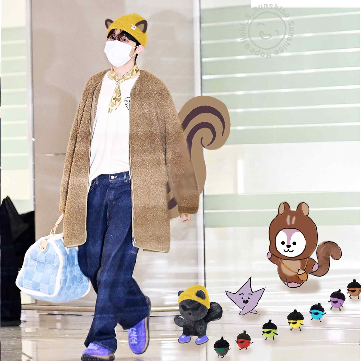 Hobi_s_sunshine's tweet image. #jhope #제이홉 
I'm home!😉😘