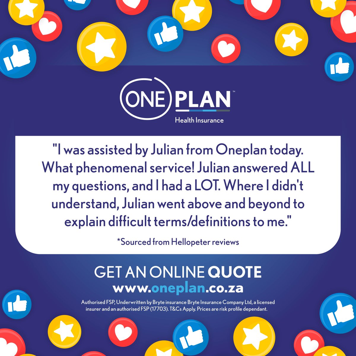 Oneplan Health Insurance tweet media