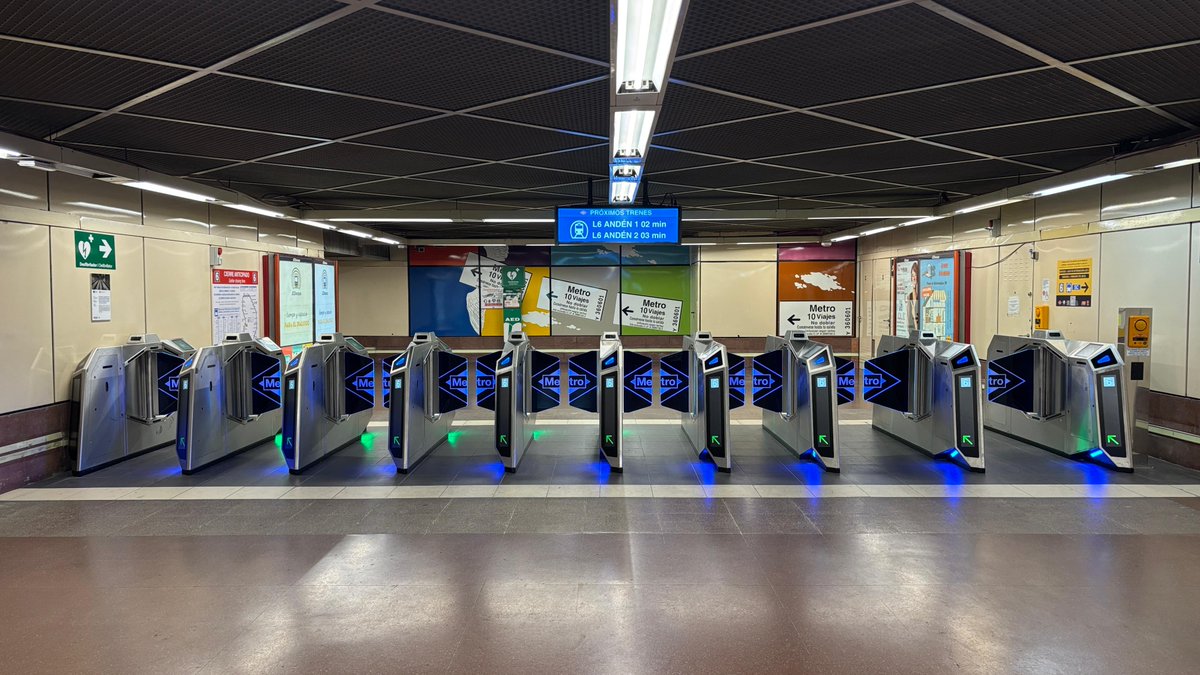 Metro de Madrid tweet media