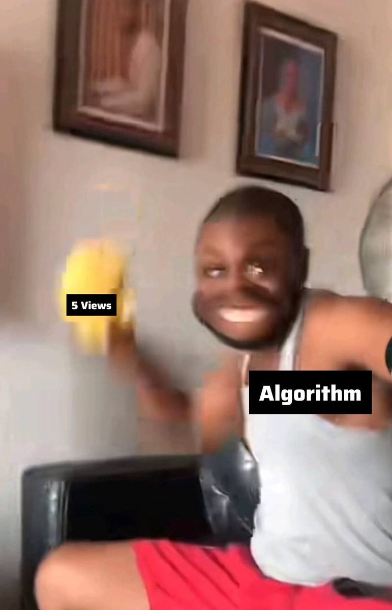 OLAS044's tweet image. Me after I hit 6.5k views 4 days ago 
#viral #engage