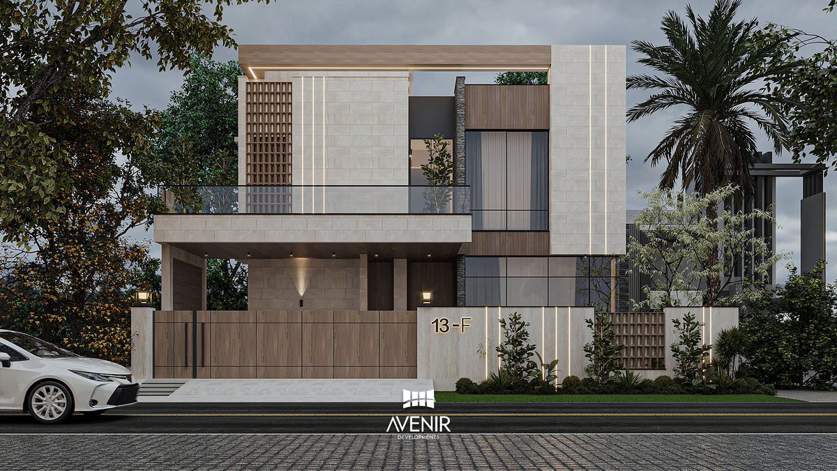 AvenirDev's tweet photo. Avenir Developments presents our new 1 kanal Project in DHA Phase II, Islamabad. A modern façade intended with practical Housing details and requirements - Jalli / Concrete-Mesh is carefully integrated into the elevation to enhance privacy. Call us at +92 300 1101103. https://t.co/sM7W3STJ3l