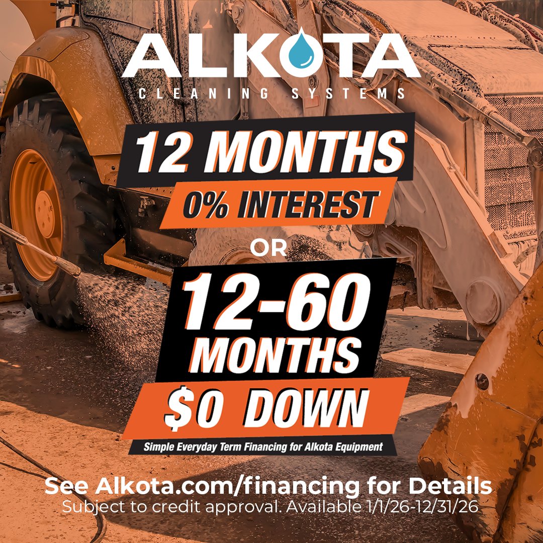 Put an Alkota pressure washer to work in your operation and see the difference in performance and durability. Contact your local Alkota distributor today to schedule a demo and find the best setup for your facility. alkota.cleaning/4q5TZku