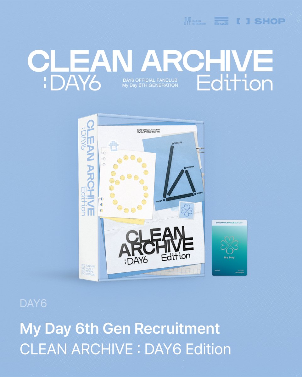 รับกด DAY6 Official Fanclub
My Day 6th

membership 930
kit (ส่งกลับเรือ) 400
ปิดรับ 22/2 เวลา 18.00น.

สนใจ dm ได้นะคะ

#ตลาดนัดday6