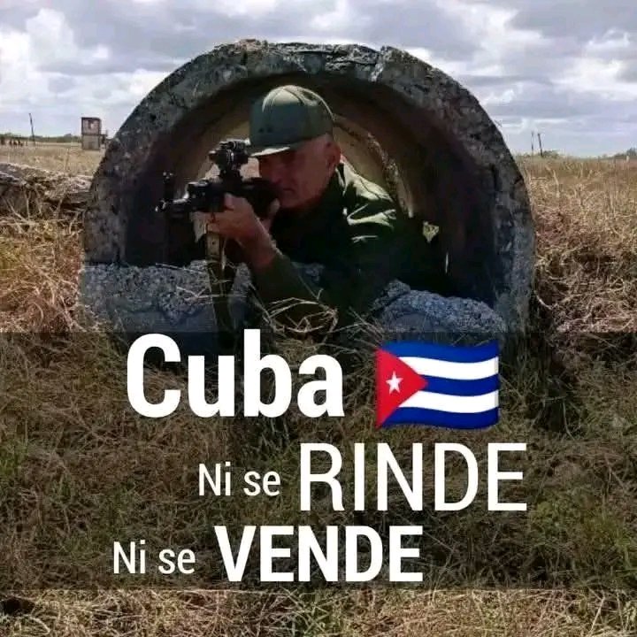 #CubaEstáFirme #CubaEsCoraje #PatriaOMuerteVenceremos <a href="/YanetHzP25/">Yanet Hernández</a> <a href="/IzquierdoAlons1/">Livan Izquierdo Alonso</a> <a href="/gobhabana/">Gobierno La Habana</a>