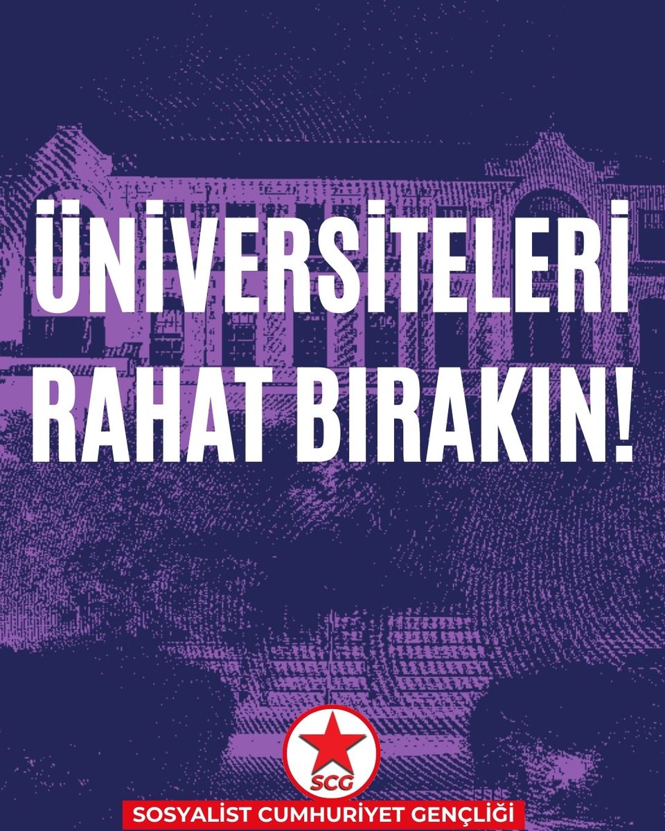 scgresmi's tweet image. ÜNİVERSİTELERİ RAHAT BIRAKIN!

"Boğaziçi Üniversitesi yönetimi Şubat ayında aldığı kararla 28 kulüp ve 6 topluluğun etkinliklerini 28 Mart 2025 tarihine kadar 1 ay süreyle dondurmaya karar vermişti."

Alınan bu kararlar, Boğaziçi Üniversitesinin kayyum rektörü tarafından…