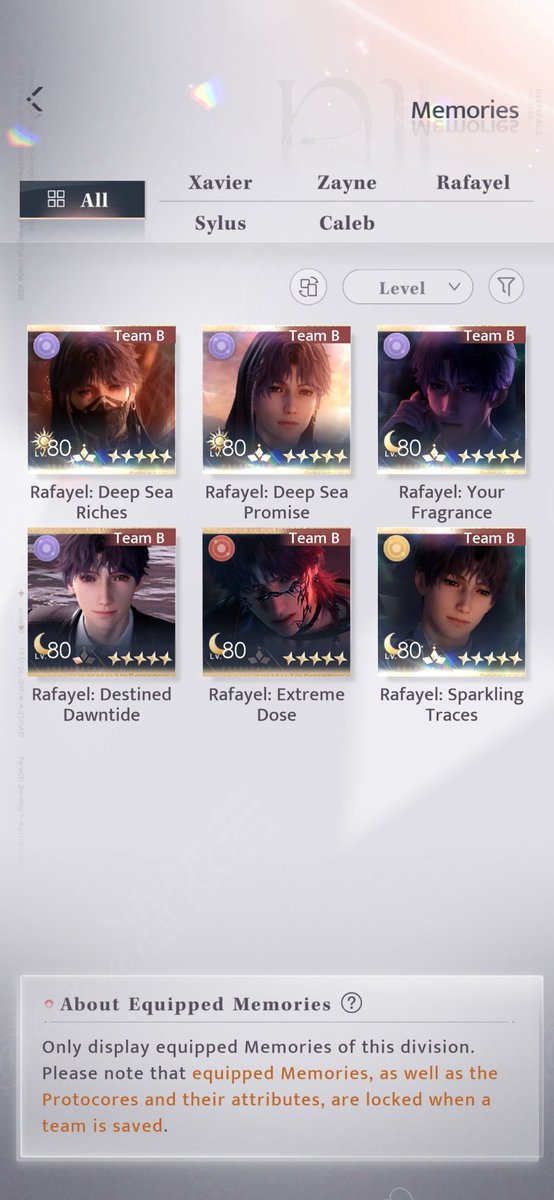 rhaevine's tweet image. Current SHC battle team
Game @Love_Deepspace #恋与深空 #恋と深空 #LoveandDeepspace