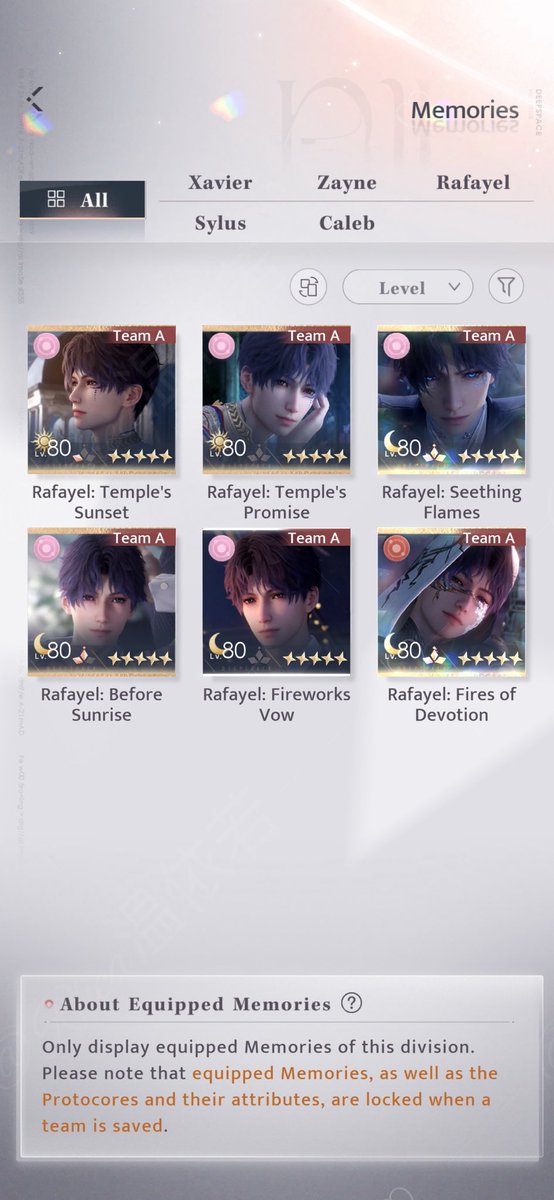 rhaevine's tweet image. Current SHC battle team
Game @Love_Deepspace #恋与深空 #恋と深空 #LoveandDeepspace