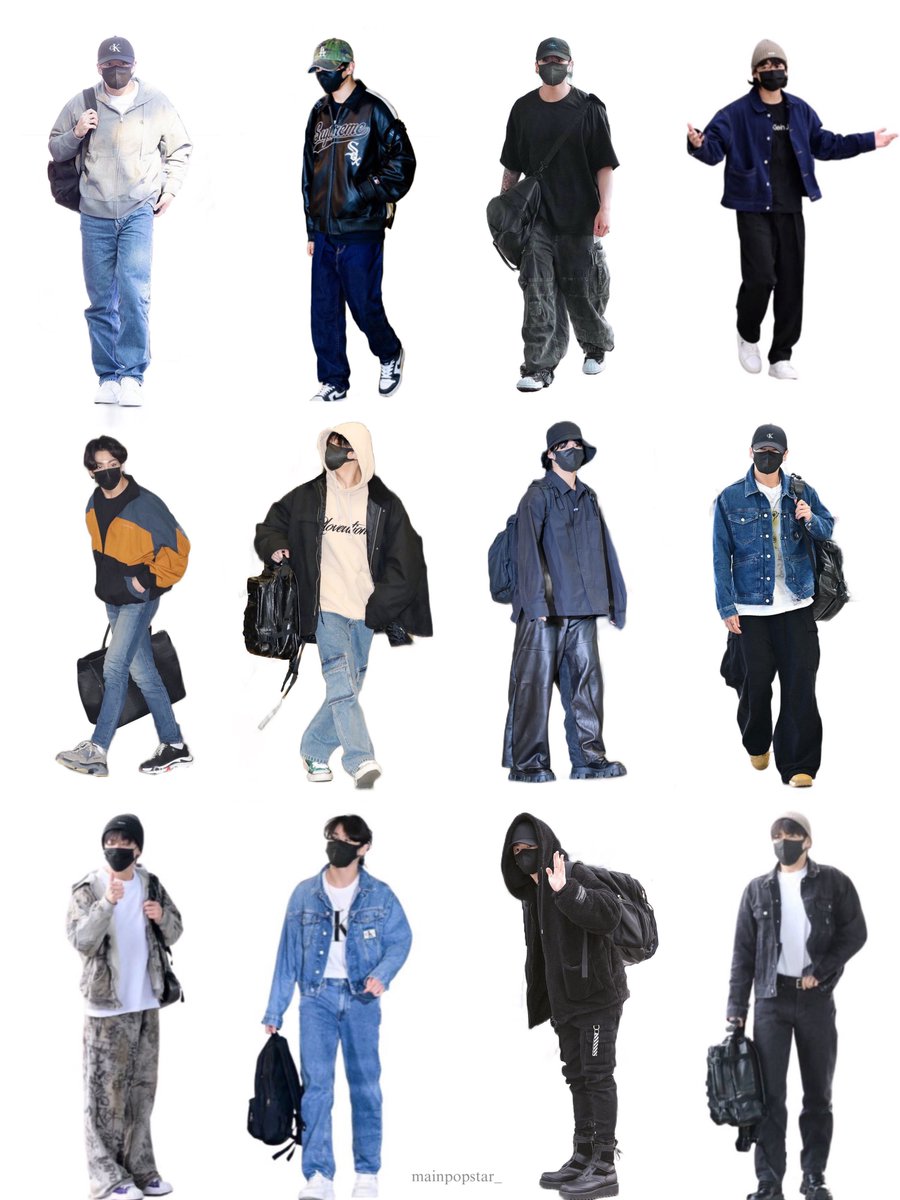 Jungkook’s airport fashion ★
