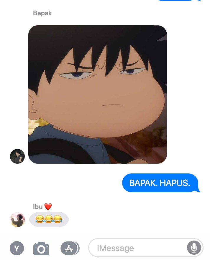 jjk_fess's tweet photo. !JJK CONTAINS TOJI×MAMAGURO

Serba serbi group chat keluarga Fushiguro 🥰 https://t.co/3lAUwFv7DU
