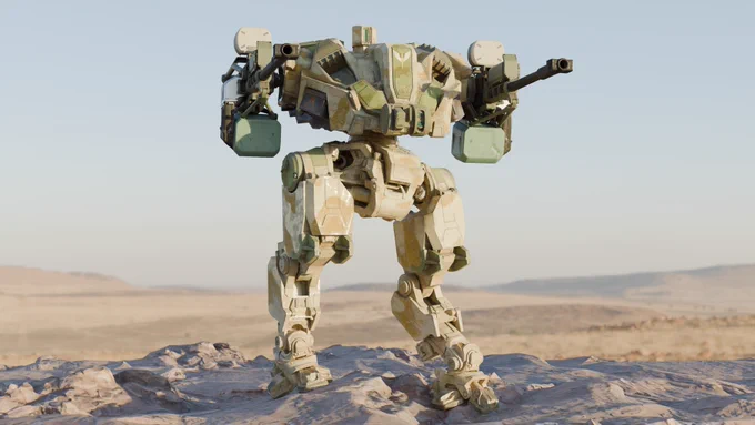 Most of my mechs are walking tanks too