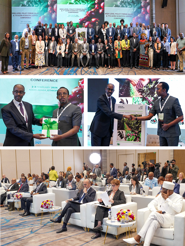 EUtoAU's tweet image. New African Standard launched by #ARSO at 3rd African #Coffee Week: A game changer and opportunity for EU’s Deforestation-free Regulation #EUDR
EU shared its experience on market access &amp;amp; compliance with international standards. 
 👉shorturl.at/ZEXlq
☕#GlobalGateway #AUEU