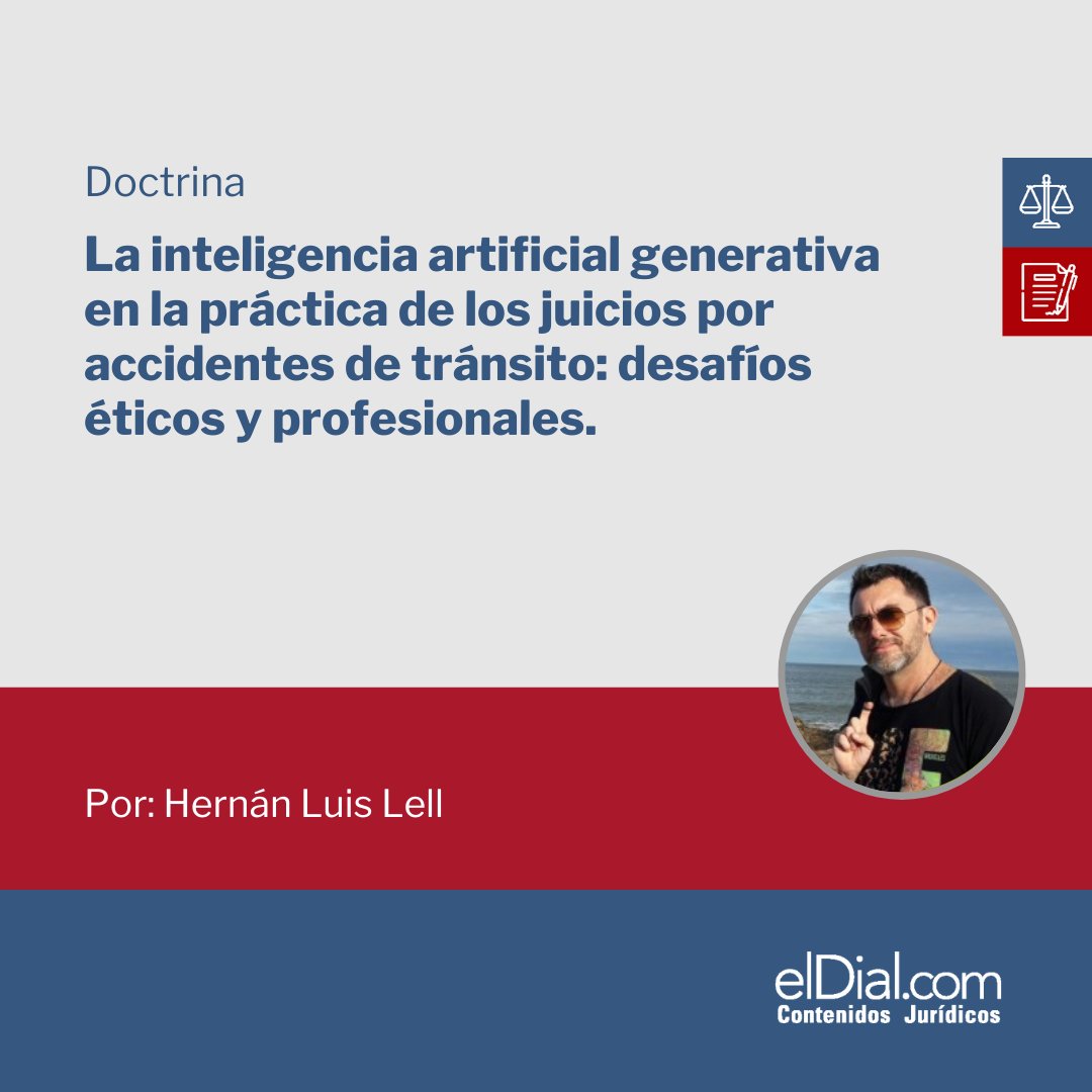 elDial_com's tweet image. 🔗 Link: tinyurl.com/3cr6wjcb

📌 Si querés acceder a todos los fallos, artículos de doctrinas y normas legales, suscribite a elDial.com | ¡Podés probarlo gratis!
#Abogados #IA #AccidentesDeTransito #PruebaDigital #EticaProfesional