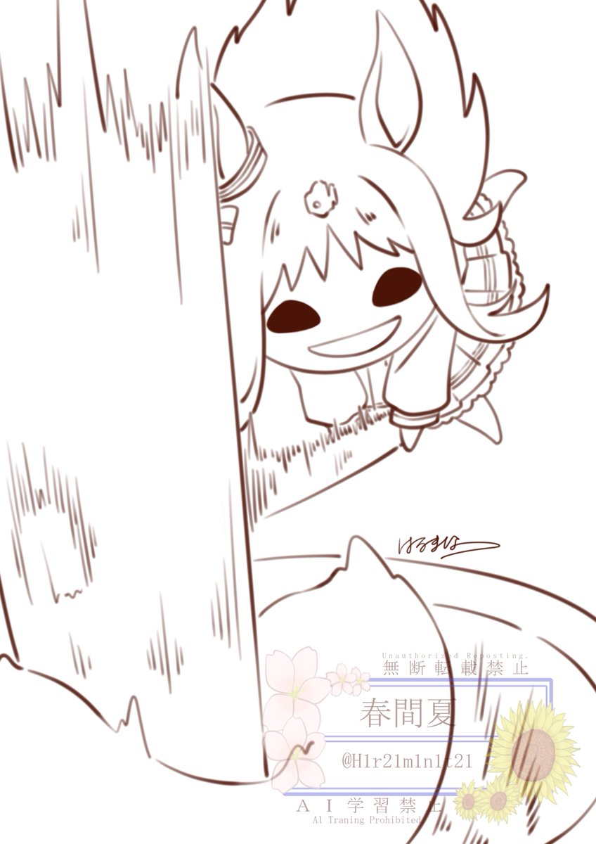 #私はこういう絵を描いています 