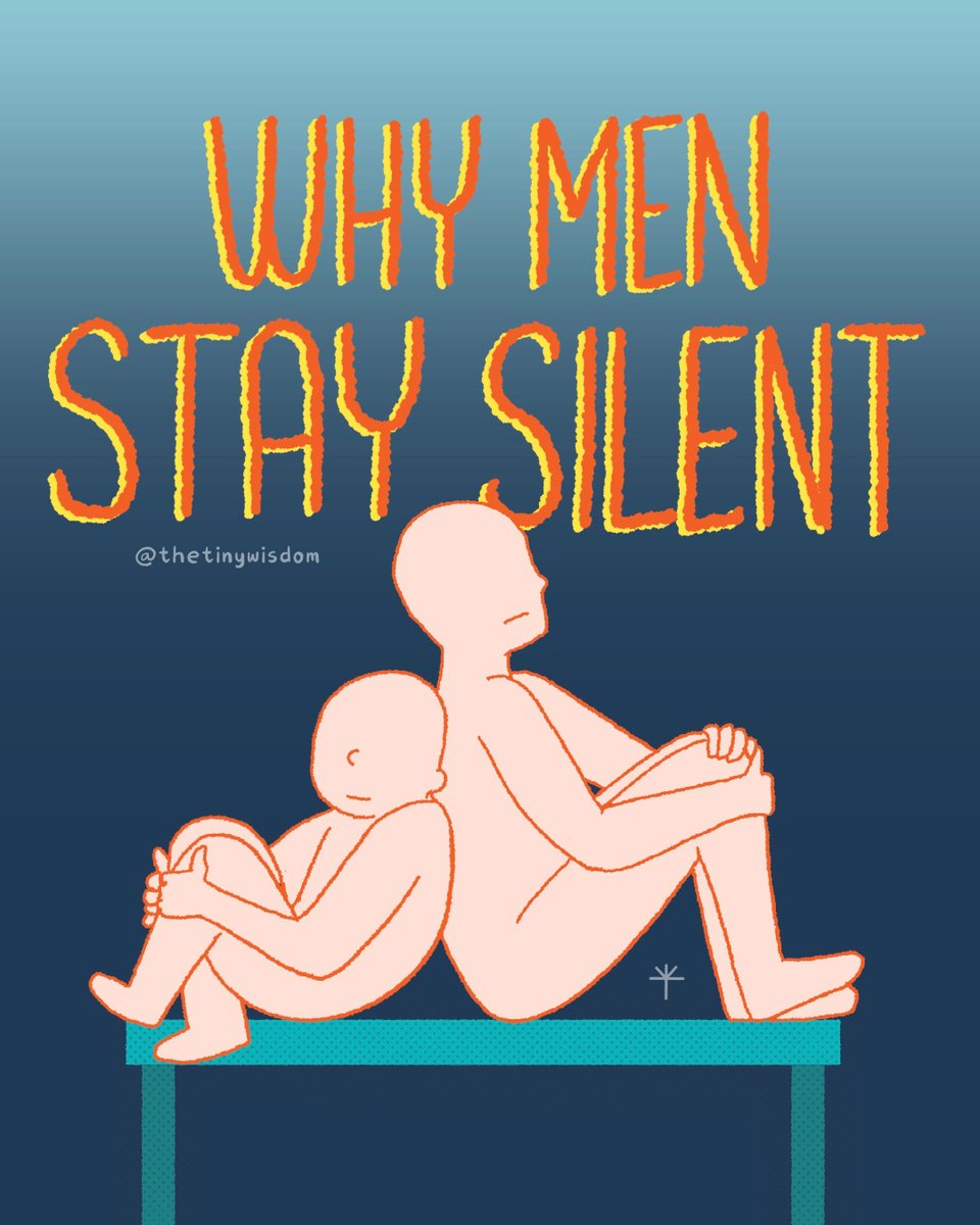 thetinywisdom's tweet photo. Why "men" stay silent

1 of 5 https://t.co/SSUj99gFcP