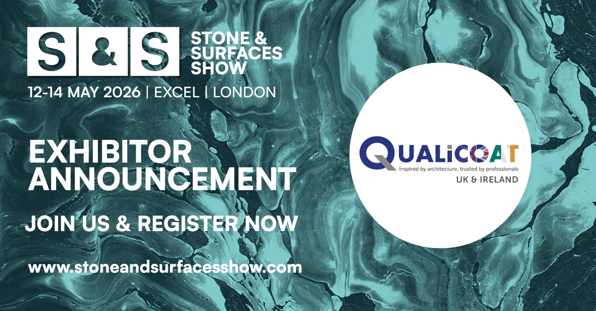 stoneshowlondon's tweet image. QUALICOAT UK &amp;amp; Ireland is exhibiting at The Stone &amp;amp; Surfaces Show!

Representing approved applicators and the global quality label for architectural powder coating on aluminium. 

📍Stand G59 | 12-14 May, ExCeL London

🔗  zurl.co/7pwH8

 #QUALICOAT #PowderCoating