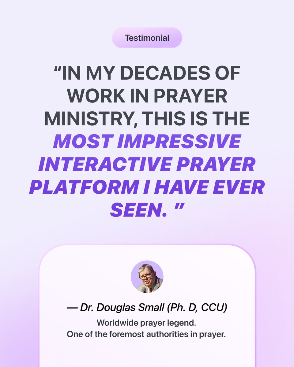 prayerplatform_'s tweet photo. Honored to partner with @pdouglassmall and Project Prayer University on several projects. If you lead a prayer ministry, their resources are outstanding for prayer warriors, intercessors, and volunteers. More to come soon.

#PrayerMinistry #Intercession #PrayerWarrior #ChurchLeadership #MinistryLeaders #PrayerTeam #Discipleship #LocalChurch #PrayerResources