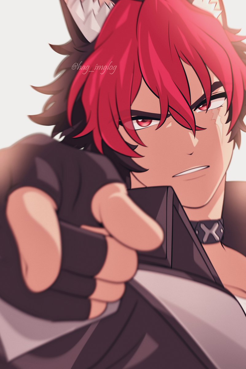 #１日１狛野くん