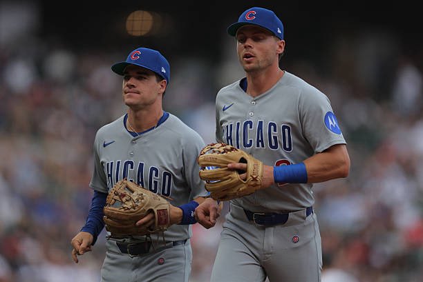 tylermilliken_'s tweet image. The Red Sox continue to explore trades with the Cubs about both Nico Hoerner and Matt Shaw, per @alexspeier. 

Speier notes the Red Sox are among the 2 or 3 most serious suitors for one of the Cubs’ infielders. Jarren Duran has been discussed, but not Connelly Early.